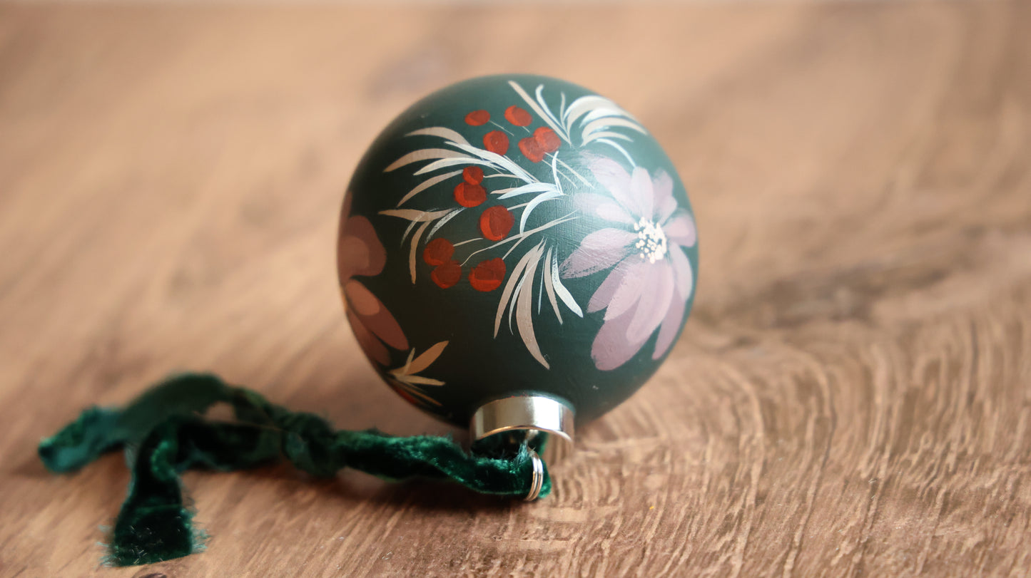 Heirloom Hand Painted Ornament