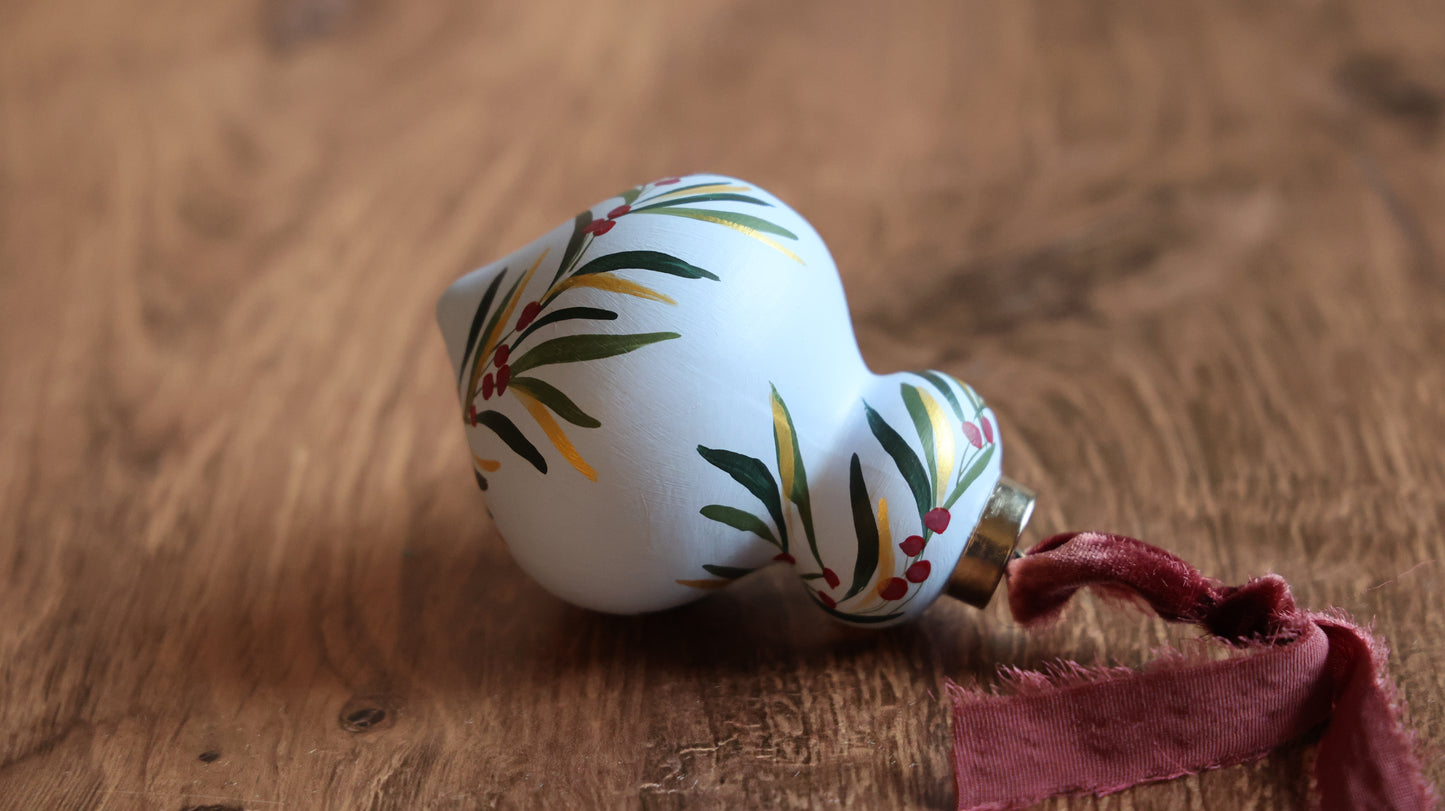 Heirloom Hand Painted Ornament