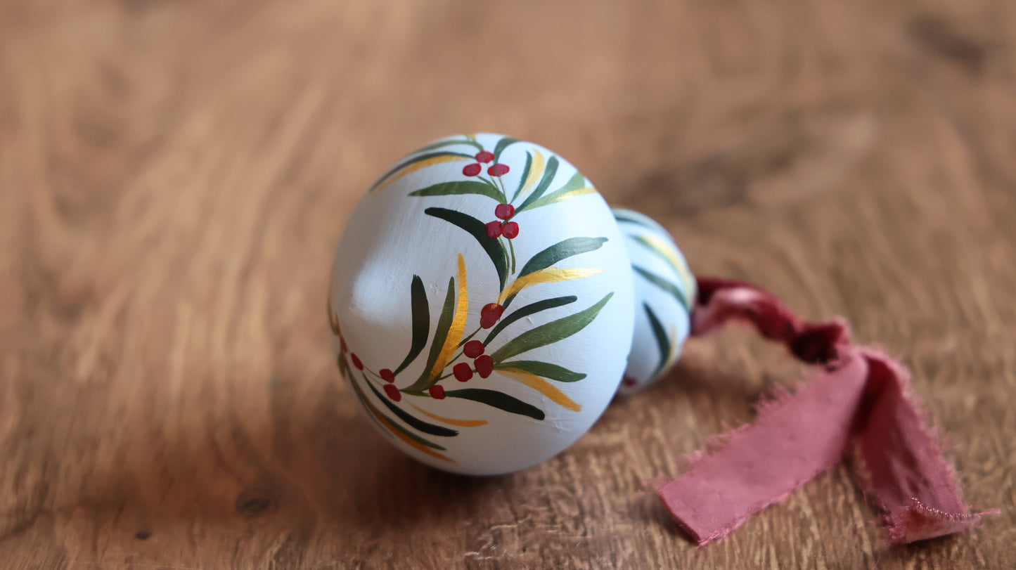 Heirloom Hand Painted Ornament