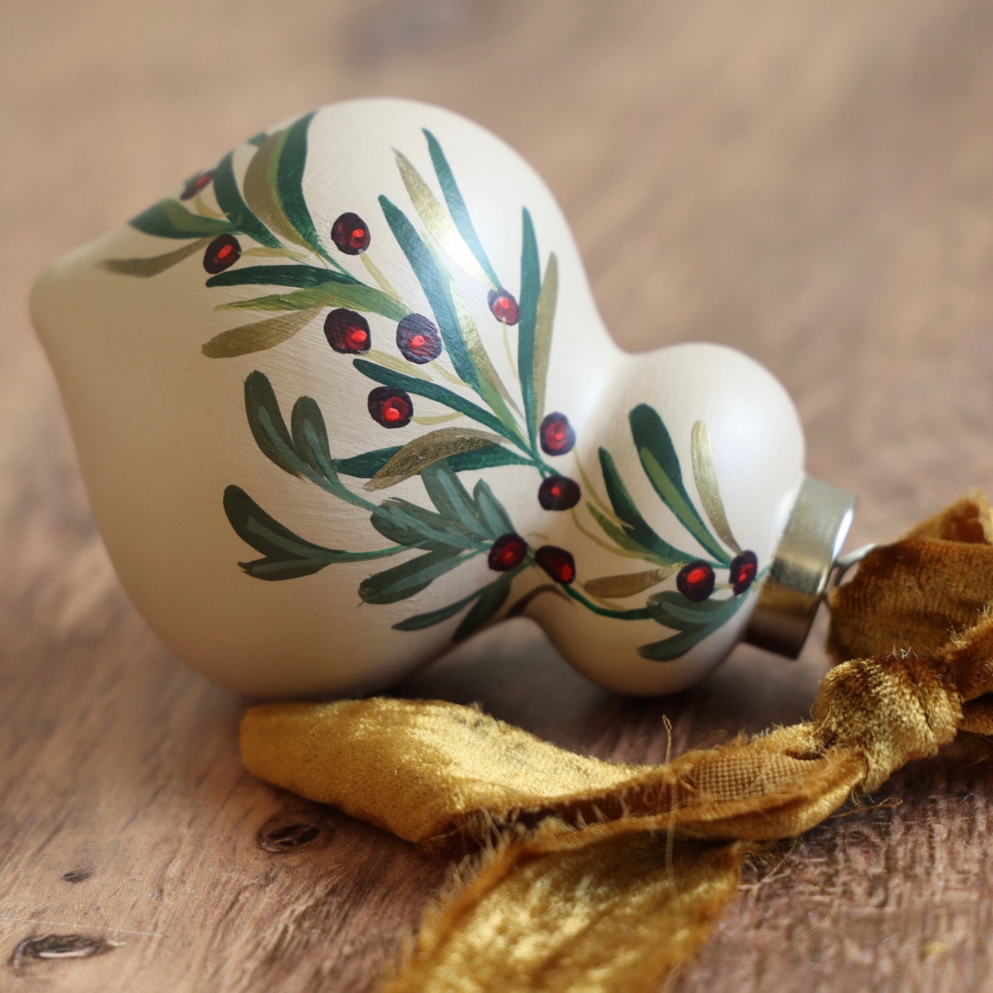 Heirloom Hand Painted Ornament