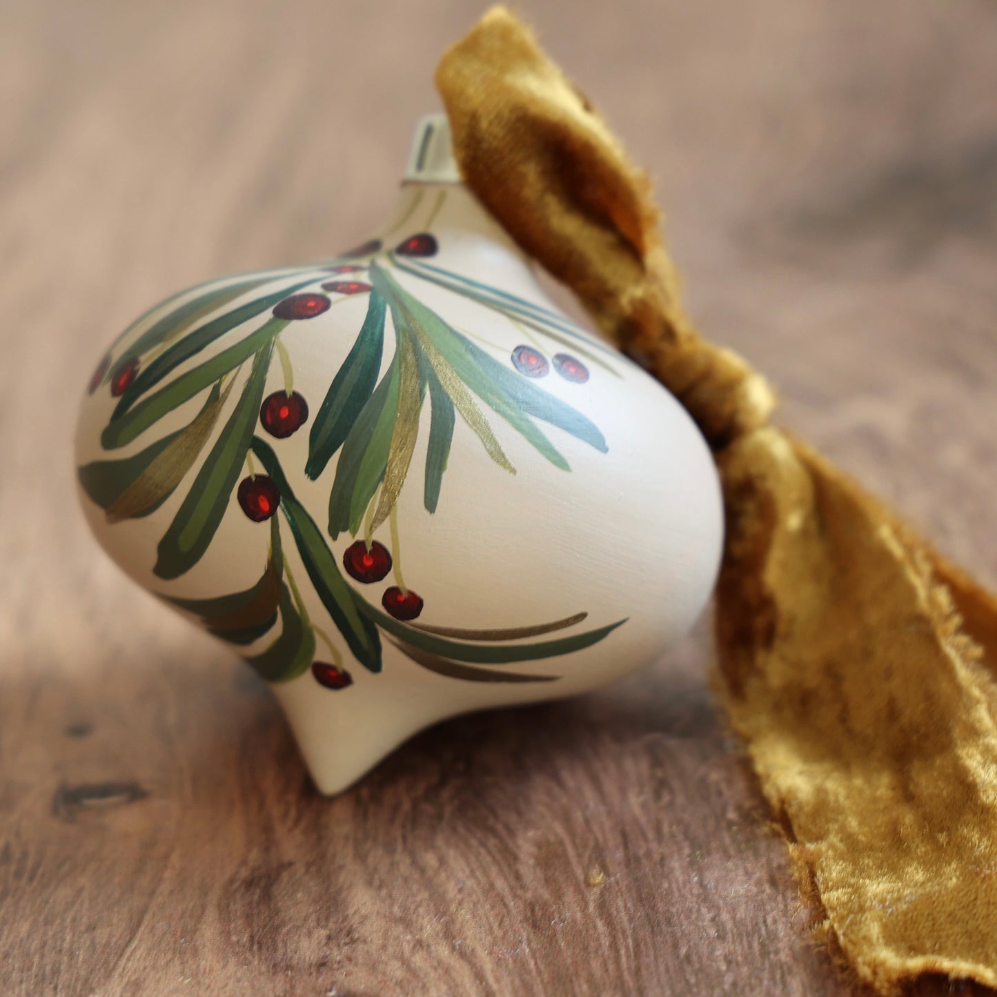 Heirloom Hand Painted Ornament