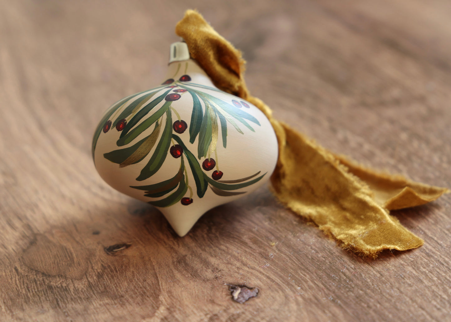 Heirloom Hand Painted Ornament