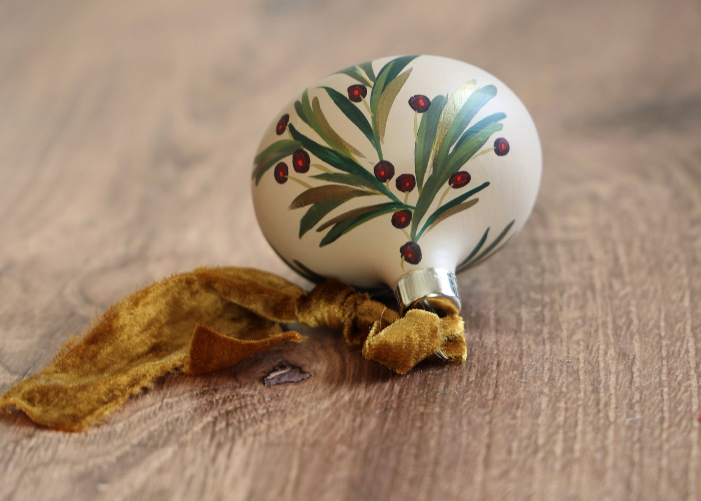 Heirloom Hand Painted Ornament