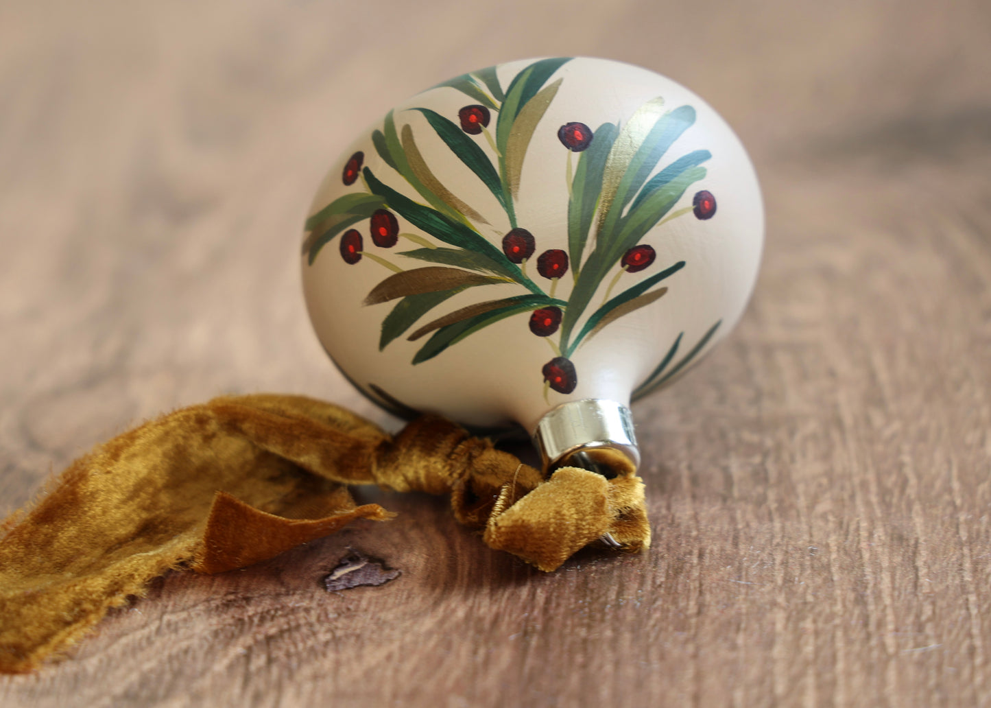 Heirloom Hand Painted Ornament