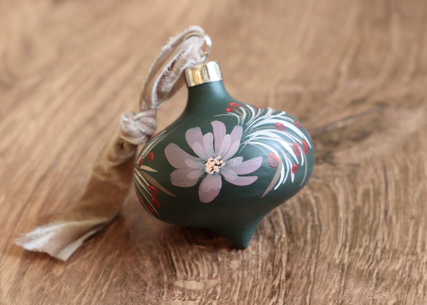 Heirloom Hand Painted Ornament