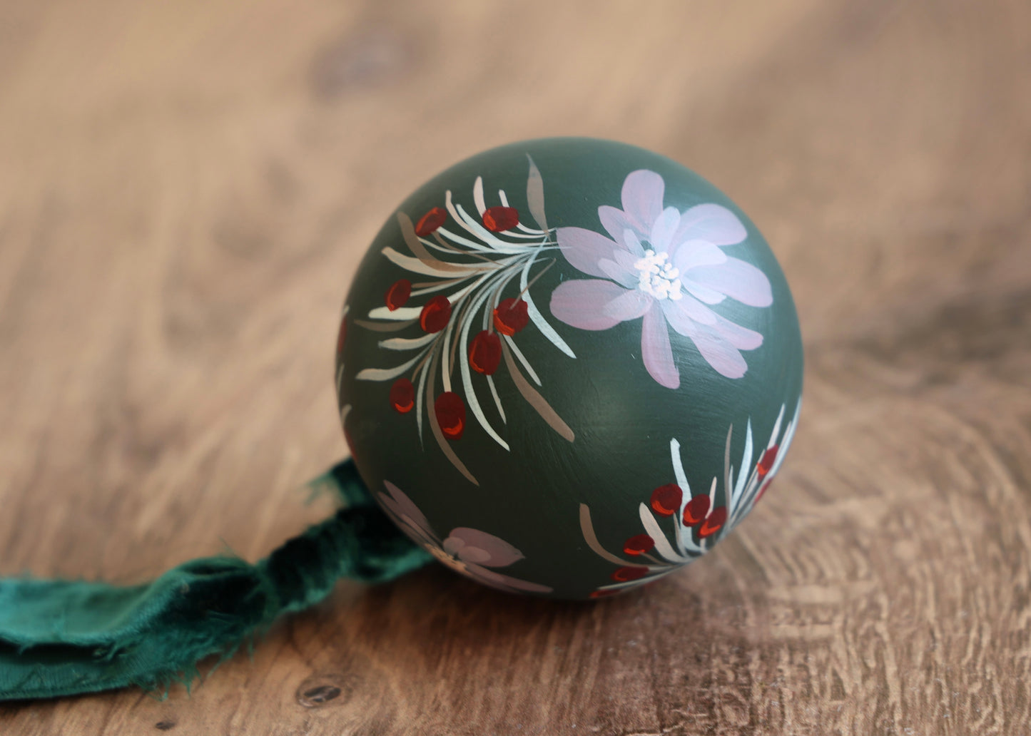 Heirloom Hand Painted Ornament