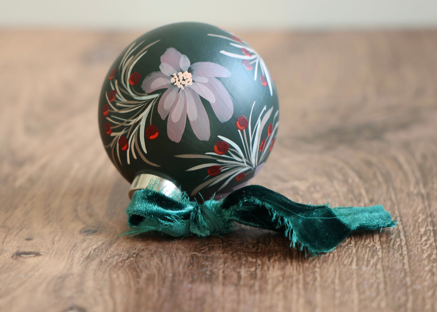 Heirloom Hand Painted Ornament