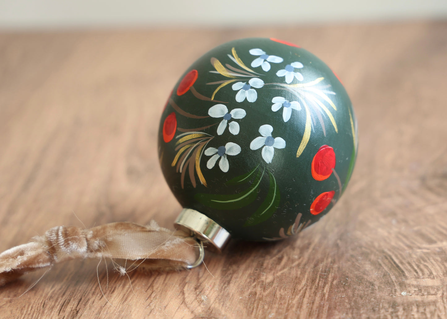 Heirloom Hand Painted Ornament