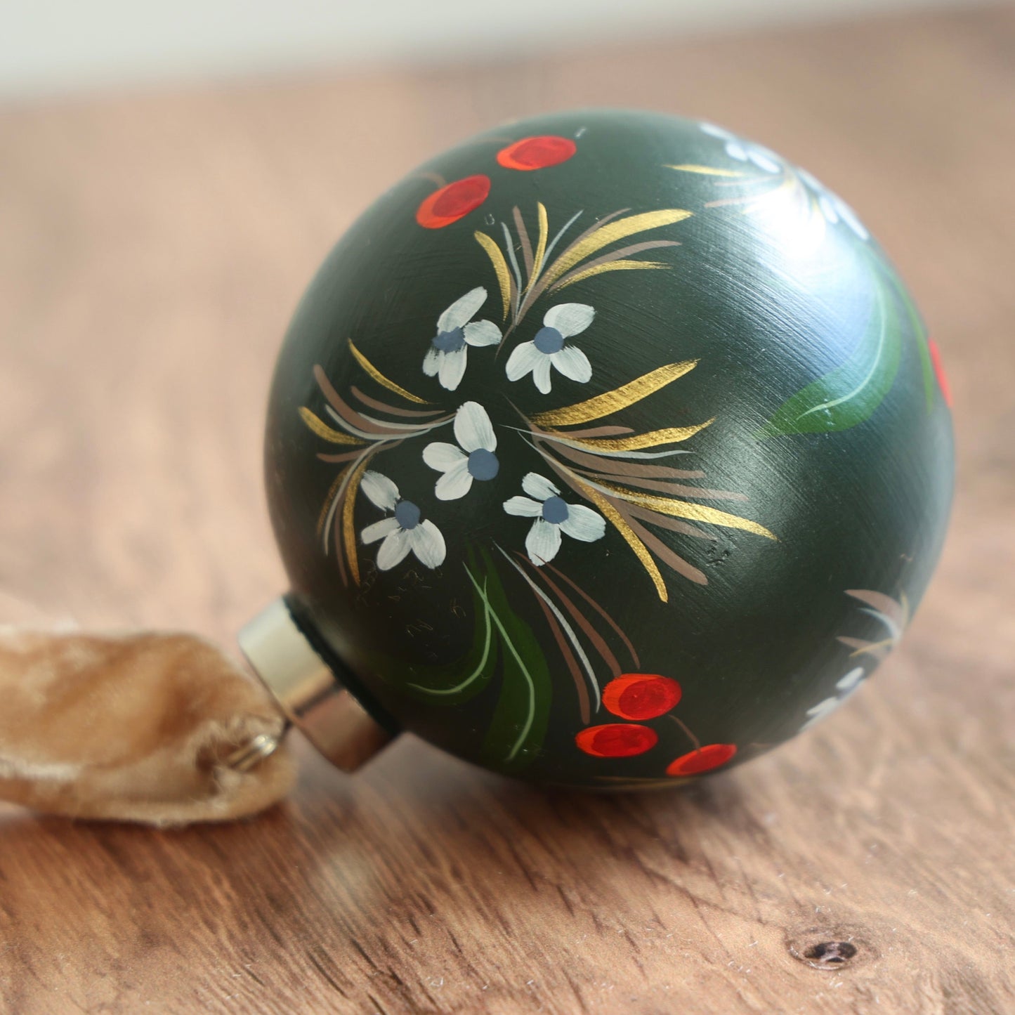 Heirloom Hand Painted Ornament