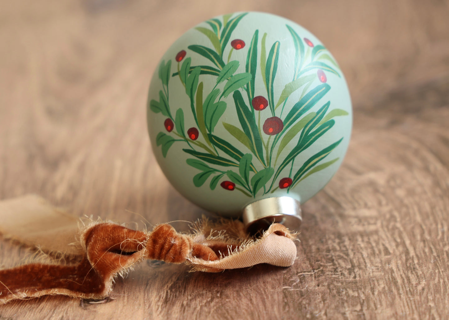 Heirloom Hand Painted Ornament