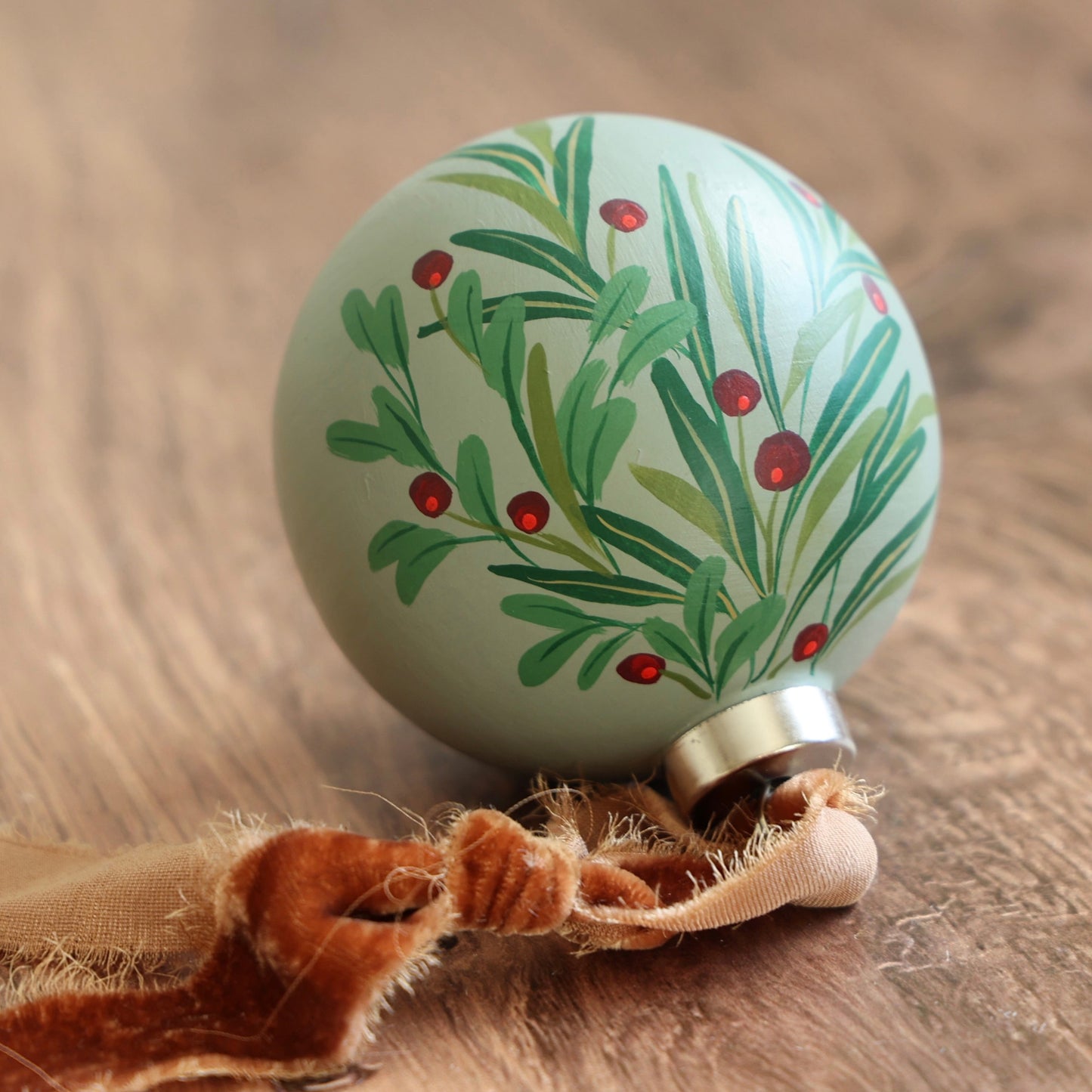 Heirloom Hand Painted Ornament