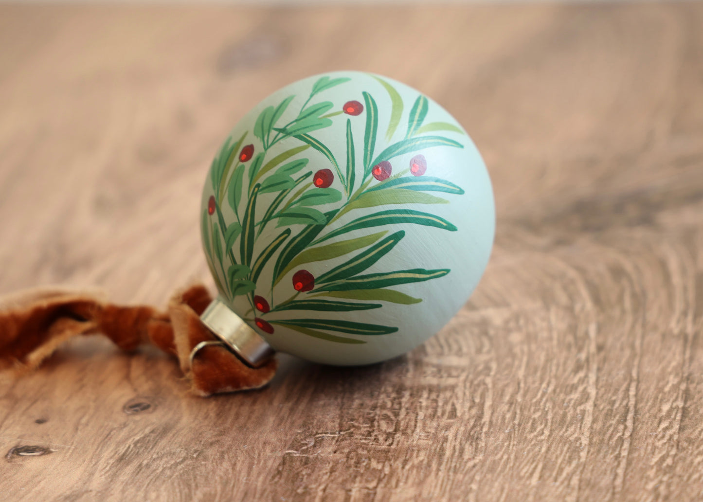 Heirloom Hand Painted Ornament