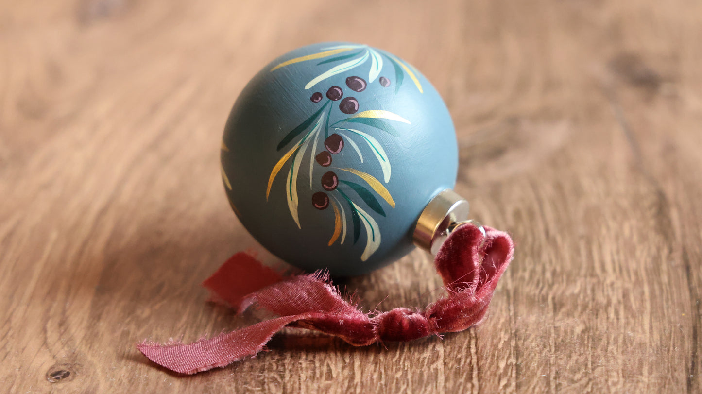 Heirloom Hand Painted Ornament