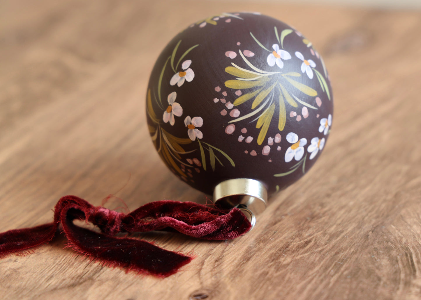 Heirloom Hand Painted Ornament