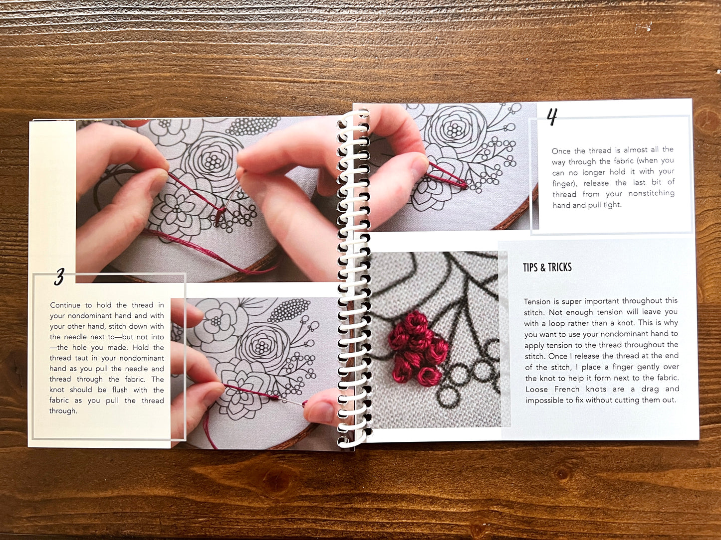 Modern Embroidery Instruction Booklet