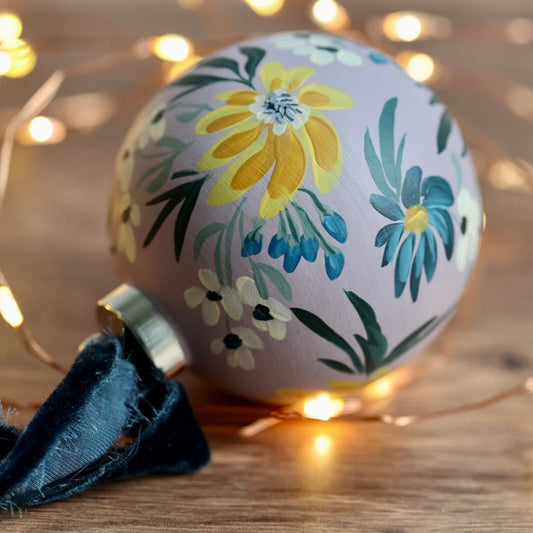 Heirloom Hand Painted Ornament