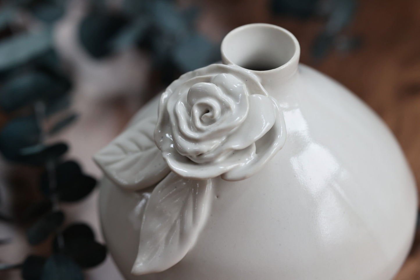 Camellia Bud Vase