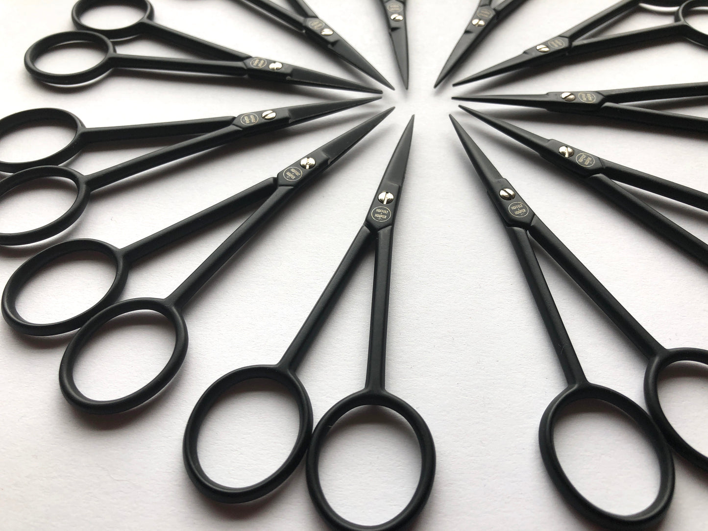 Black Teflon Embroidery Scissors