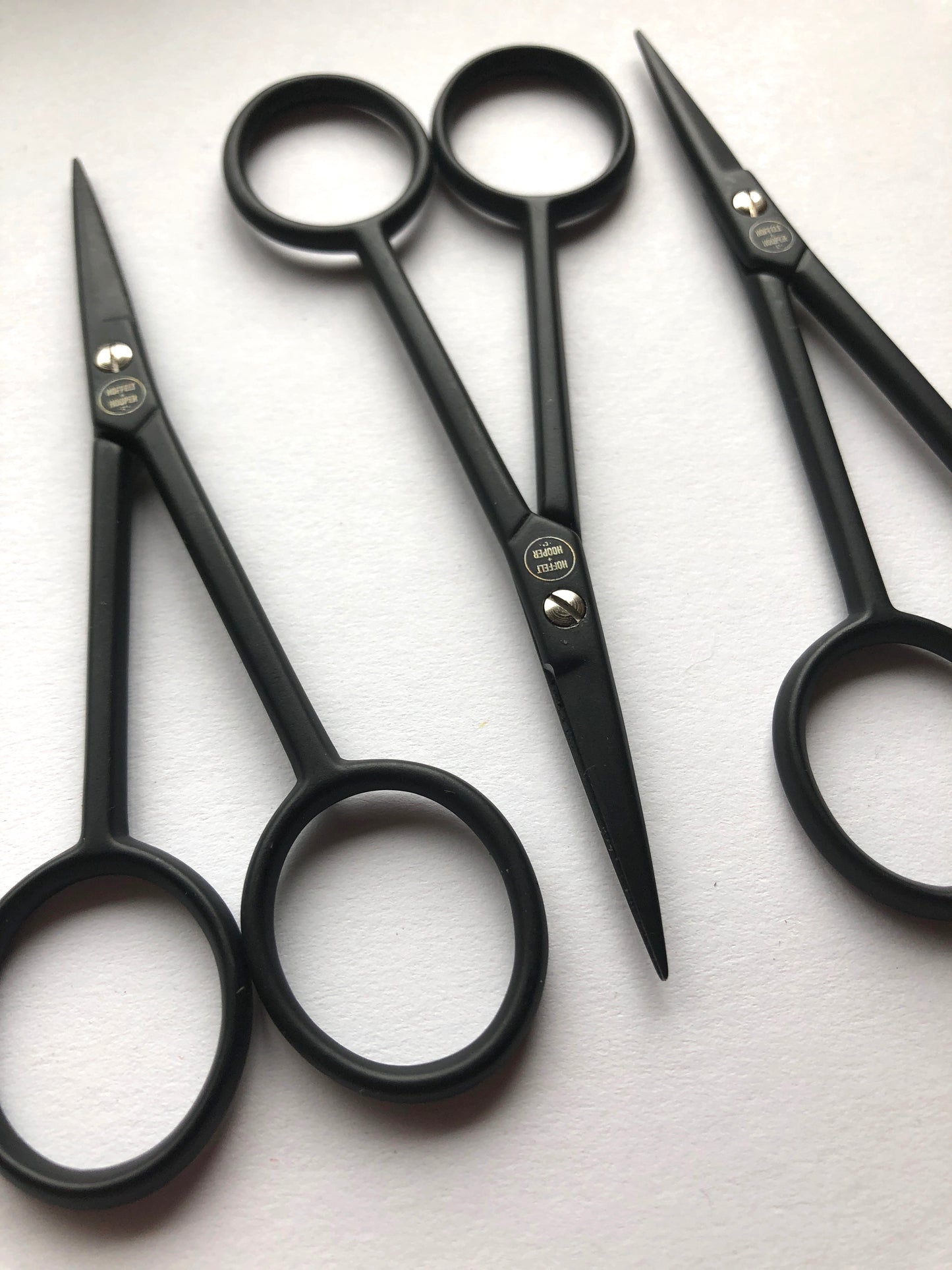 Black Teflon Embroidery Scissors