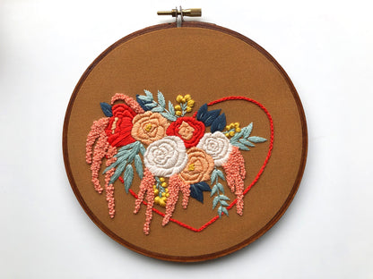Hand Embroidery Kit - Maggie in Mustard