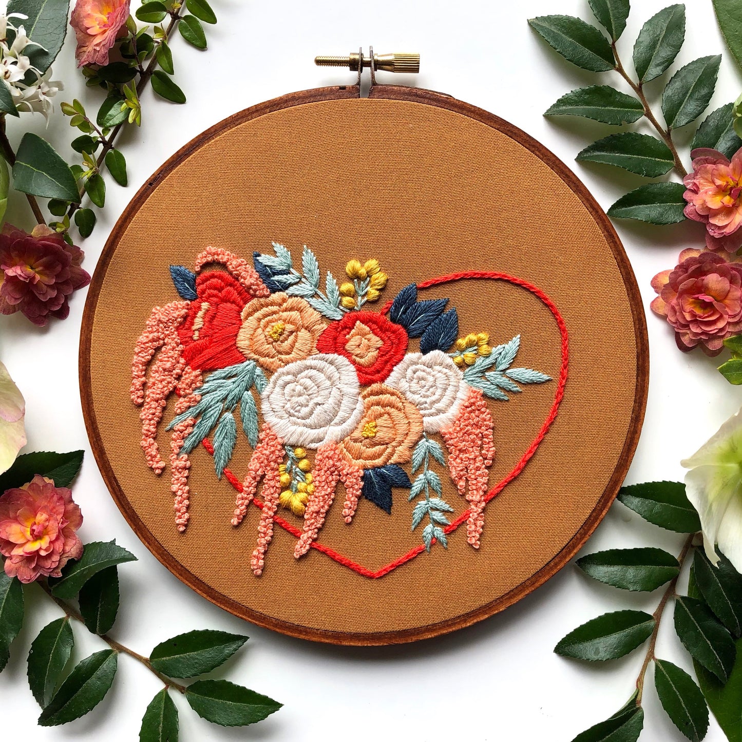 Hand Embroidery Kit - Maggie in Mustard