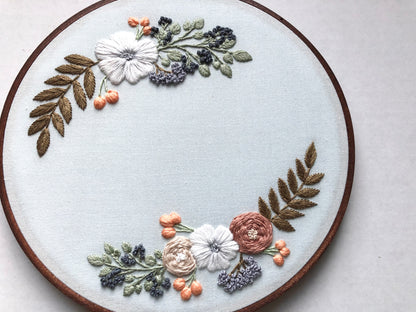 Hand Embroidery Kit - Elliot in Mint