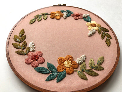 Hand Embroidery Kit - Three Designs in One Kit