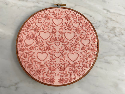 Hand Embroidery Kit - Emily in Pink