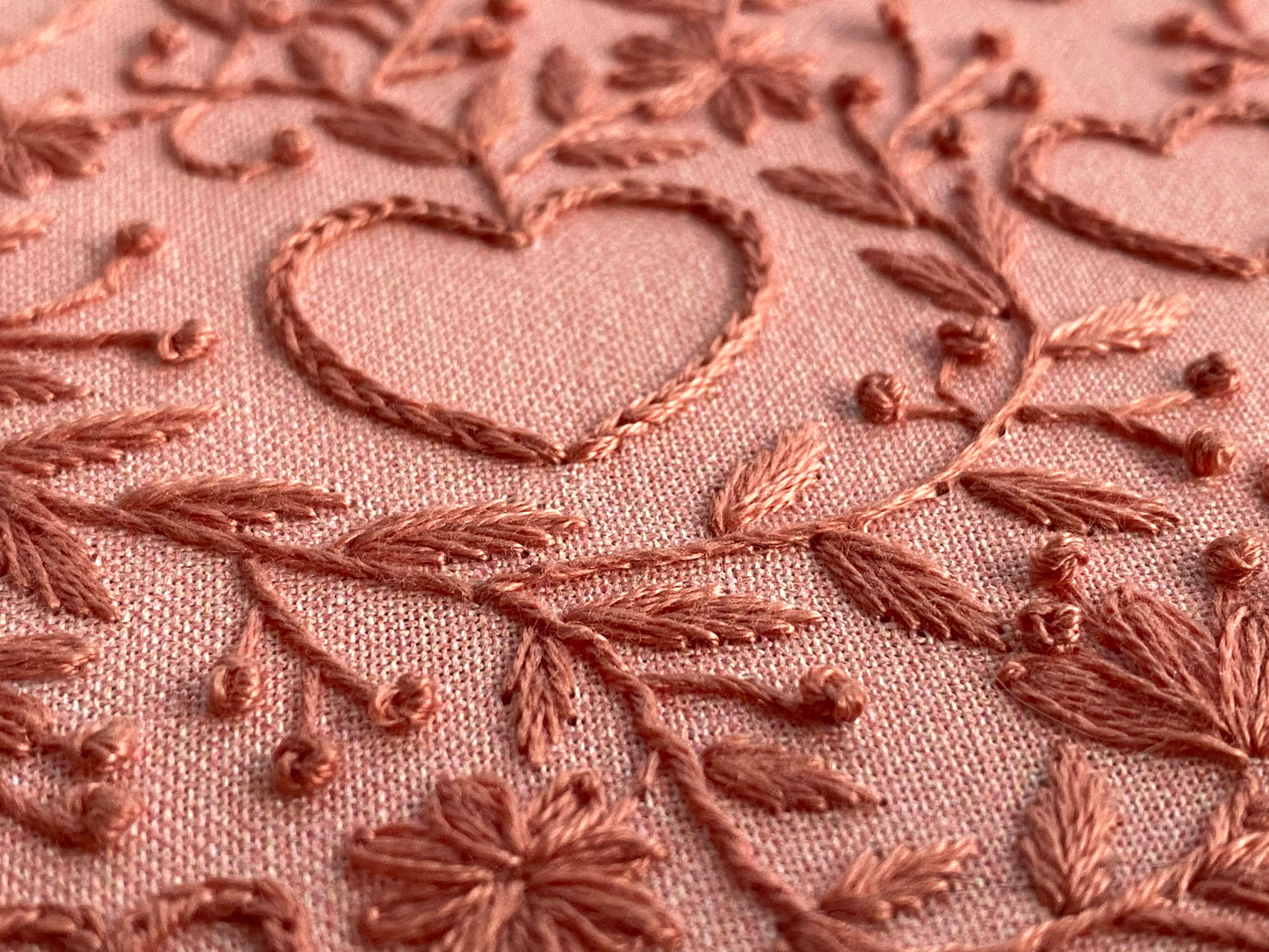 Hand Embroidery Kit - Emily in Pink
